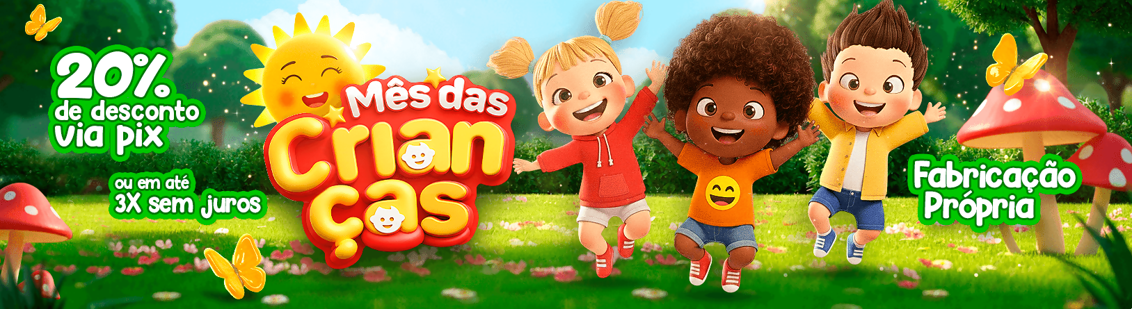 Mês da Crianças