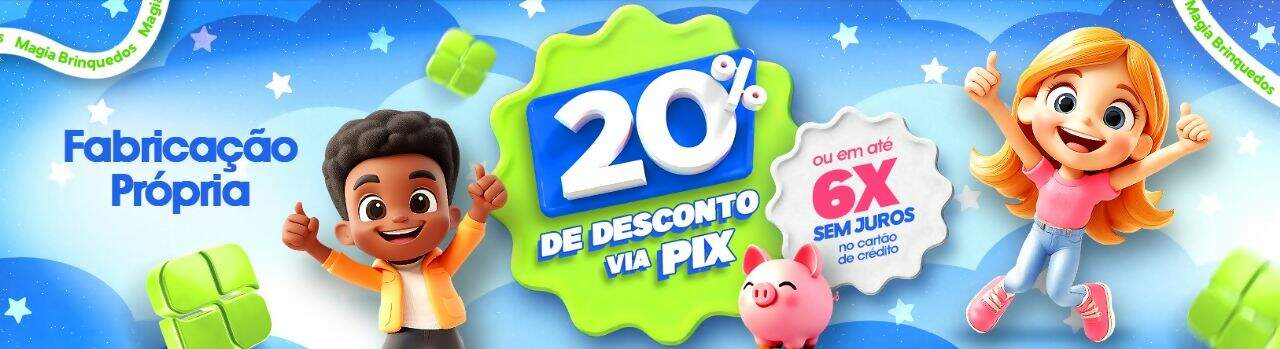 20% Desconto PIX