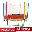 Kit Piscina De Bolinhas 2,00m + Cama Elástica 2,40m Premium